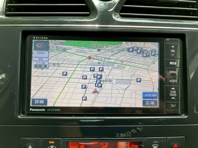 ナビ付なので遠出・ドライブなども安心です。